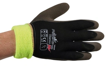 Kerbl 297585 PowerGrab Thermo zimní rukavice W, latexové s dvouvrstvou akrylovou podšívkou,