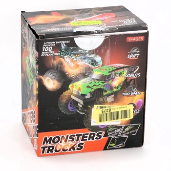 Diaľkovo ovládaný monster truck, 2,4 GHz monster truck s rotáciou o 360 ° a vzpriamenou chôdzou, monster