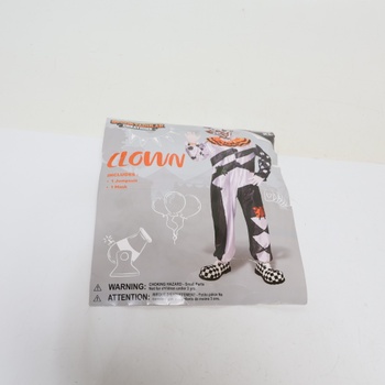 Detský kostým Spooktacular, klaun, XL