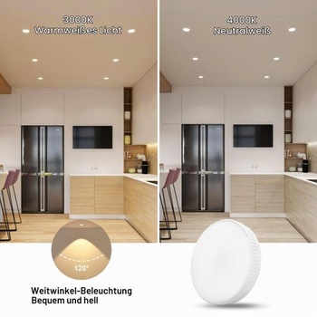 LED žiarovka GY GX53 4,9 W, teplá biela (3000 K), 668 lúmenov, nahrádza 55W žiarovku, vyžarovací uhol