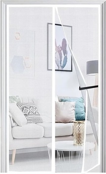 Panngu magnetická moskytiéra na balkónové dvere, 70x190cm, zosilnená moskytiéra na terasové dvere,