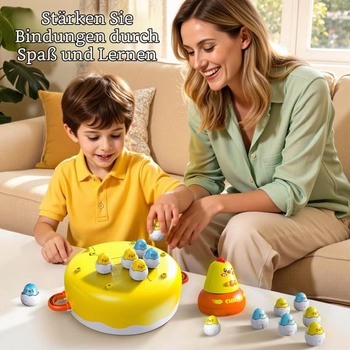 BunnyJOY Magnetická rybárska hra pre deti od 3 rokov, magnetická rybárska dosková hra 4 v 1 pre