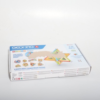 Stavebnice Geomag 114 ks magnetických