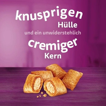 Whiskas Crispy Pockets Cat Snack s kuracou a syrovou príchuťou, 4 balenia, 4 x 180 g – Mačacie maškrty