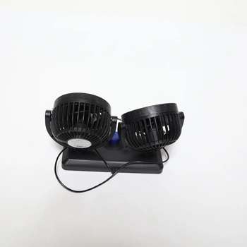 Prenosný ventilátor Snorthy dvojhlavý ventilátor 12V