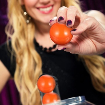 Cabilock 50 lotériových gulí, plastové gule s priemerom 4 cm na plnenie, deliteľné tombolové gule