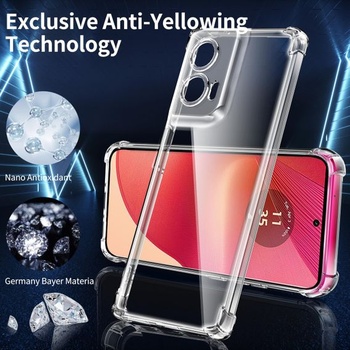 Pouzdro Tentoki pro Motorola Edge 50 Fusion, Kryt na telefon s antireflexní úpravou pro Motorola