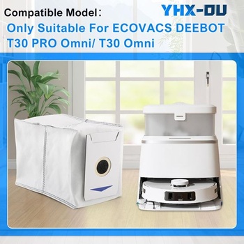 (14 kusov) Vrecká na prach pre príslušenstvo k robotickému vysávaču Ecovacs Deebot T30 Pre Omni / T30