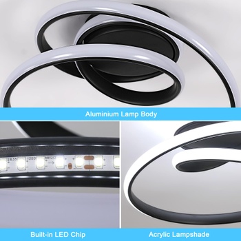 LED stropné svietidlo Comely