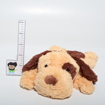 ODOXIA Plyšový pes so záťažou | 2,3 kg Senzorická úzkostná plyšová hračka so záťažou pre deti a