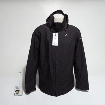 Pánska bunda Schöffel Gmund Bunda do dažďa Hardshell Jacket Veľkosť 54 Čierna