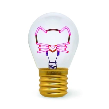 LEGAMI - Stolní lampa ve tvaru žárovky, dobíjecí pomocí USB…