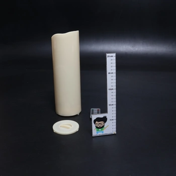 LED svíčky EXTSUD 31,5 cm × 10 cm s dálkovým ovládáním, odolné proti stříkající vodě, s časovačem,
