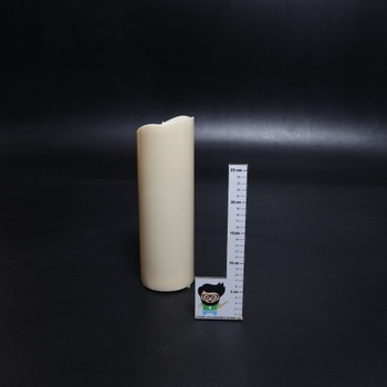 LED sviečky EXTSUD 31,5 cm × 10 cm s diaľkovým ovládaním, odolné proti striekajúcej vode, s časovačom,