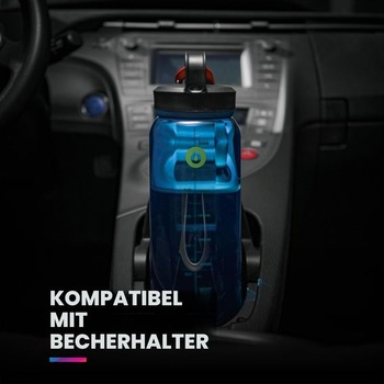 Fľaša na vodu HydraPak Recon Clip & Carry so širokým hrdlom (24 oz, antracitovo šedá) 750 ml šedá
