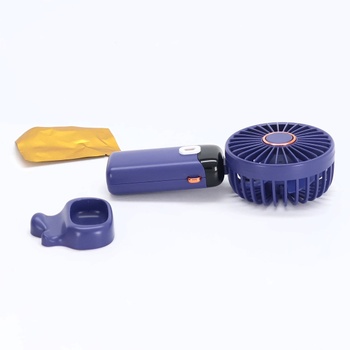 Ručný ventilátor Rafada, prenosný mini ventilátor, dobíjací, malý vreckový ventilátor s 5