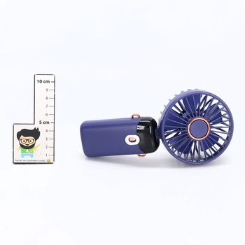 Ručný ventilátor Rafada, prenosný mini ventilátor, dobíjací, malý vreckový ventilátor s 5