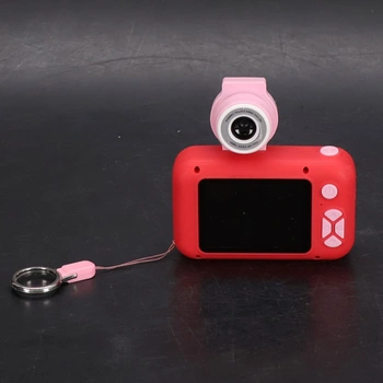 Dětský fotoaparát Arnssien X101 tmavě růžový