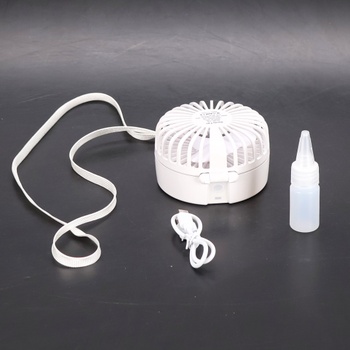Ručný ventilátor s chladivou hmlou, prenosný mini ventilátor s USB dobíjacím káblom, 5 rýchlostí,