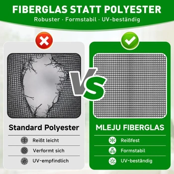 Síť proti hmyzu na okno 130 x 130 cm, řezatelná sklolaminátová síťovina 130 x 130 cm, bílý rám,