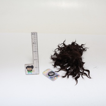 BARSDAR Prodlužování vlasů do culíku 30 cm Claw Clip Prodlužovací culík Krátké kudrnaté vlnité