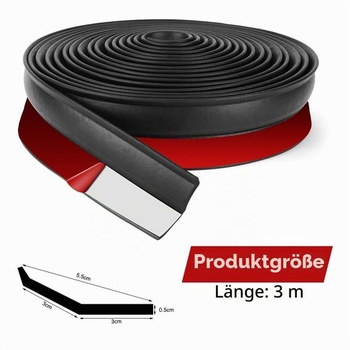 Tesnenie garážových brán Flintronic 3M, samolepiaca tesniaca páska, gumový tesniaci prúžok s 12
