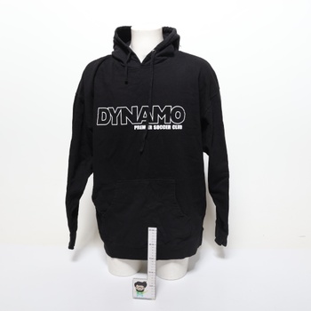 Pánská mikina s kapucí Dynamo černá 3XL
