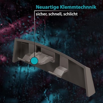 VOOXA 25 ks krytiek vodných drážok 45 mm pre drážky 29-33x5 mm šedohnedá 8019 šedohnedá RAL 8019