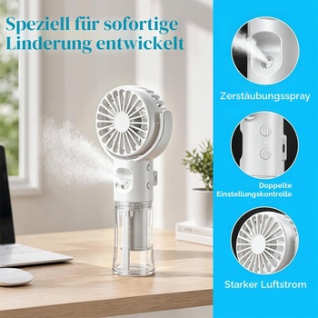 Ruční ventilátor DAJASD bílý