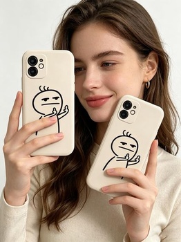 Roztomilý kryt kompatibilný s Oppo A76 4G/Oppo A96 4G OPPO A76/OPPO A96 s motívom pohŕdania