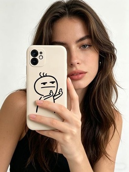 Roztomilý kryt kompatibilný s Oppo A76 4G/Oppo A96 4G OPPO A76/OPPO A96 s motívom pohŕdania