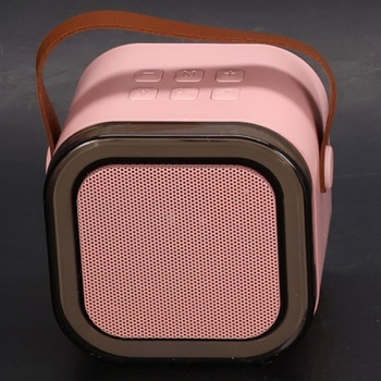 Karaoke automat s 2 bezdrôtovými mikrofónmi, prenosný Bluetooth 5.0 reproduktor s 360 ° zvukom, 5