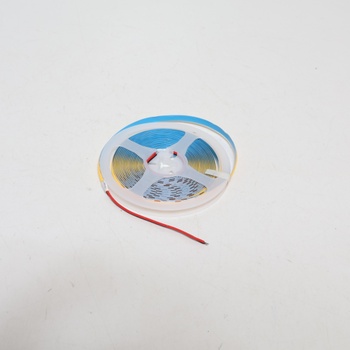 BRIMETI LED pásik 12V 10M LED pásik COB samolepiaca teplá biela 3000K šírka 8mm 320 LED/m, flexibilná