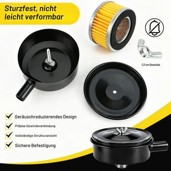 2 kusy tlumiče filtru vzduchového kompresoru