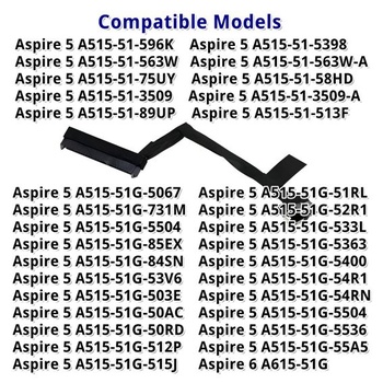 Konektor pevného disku pre Acer N17C4 Aspire 5 A515-51 3509-A 563W-A