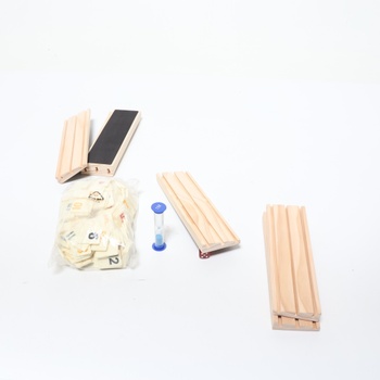Dosková hra Wooderma Rummy Holz Spiel