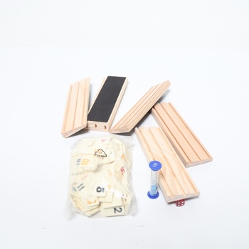 Dosková hra Wooderma Rummy Holz Spiel
