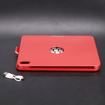 Klávesnica MMK pre iPad 10. generácie 2022, 10,9 palca, 360 ° touchpad, otočný a farebné podsvietenie,