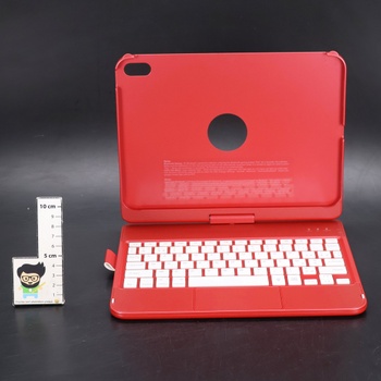 Klávesnice MMK pro iPad 10. generace 2022, 10,9 palce, 360° touchpad, otočný a barevné podsvícení,