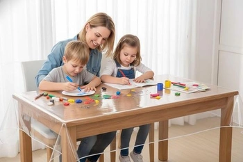 VITA PERFETTA Chránič ubrusu z PVC 160 x 300 cm průhledný 300 x 140 cm (obdélníkový)