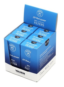 Filter Dr. Perl 19697 Dr. Perl Junior 6 mm, 6 x 30 kusov filtrov s aktívnym uhlím, papierové