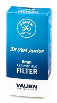 Filtr Dr. Perl 19697 Dr. Perl Junior 6 mm, 6 x 30 kusů filtrů s aktivním uhlím, papírové