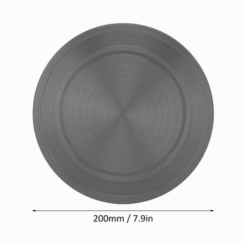 Difuzér tepla pro plynový sporák, rozdělovač tepla z hliníkové slitiny 20x0,4 cm