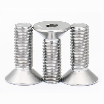 Zapuštěné šrouby M6 x 30 mm, 20 kusů Zapuštěné šrouby M6 Torx nerezová ocel 304, nerezová ocel –