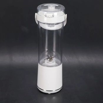 Prenosný dobíjací mini mixér s objemom 600 ml s digitálnym displejom, 12čepelový prenosný mixér na