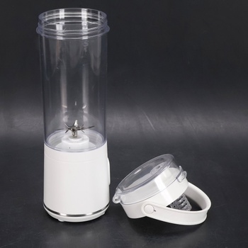 Prenosný dobíjací mini mixér s objemom 600 ml s digitálnym displejom, 12čepelový prenosný mixér na