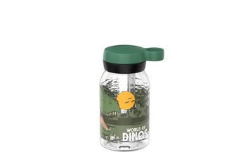 Mepal - Fľaša na pitie Campus so slamkou - 450 ml - Dino