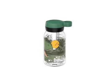 Mepal - Fľaša na pitie Campus so slamkou - 450 ml - Dino