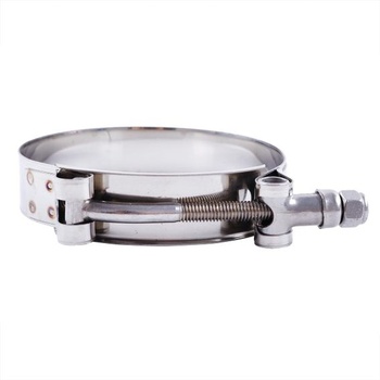 2 kusy nerezových svoriek s T-skrutkou 35-43 mm (1,38-1,7 palca), pre saciu hadicu turba, mäkkú