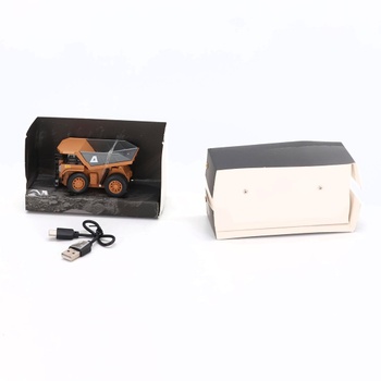 Dálkově ovládaný mini sklápěč z kovu, proporcionální, 8kanálový, RTR 1:64, pro děti od 6 let